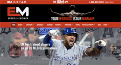 Desktop Screenshot of emspeedtraining.com